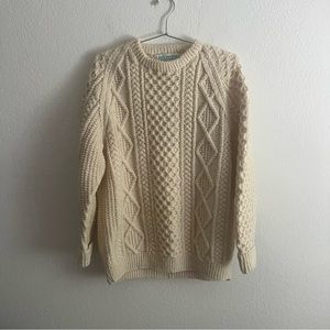 Vintage wool knit sweater